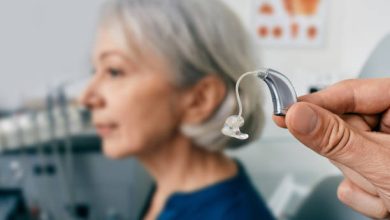 Hearing aid at audiology clinic for Hearing solutions